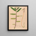 Iconographie der Orchideen Brasiliens Pl01 - João Barbosa Rodrigues — gerahmtes Bild an der Wand