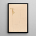 Iconographie der Orchideen Brasiliens Pl26 - João Barbosa Rodrigues — gerahmtes Bild an der Wand
