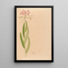 Iconographie der Orchideen Brasiliens Pl27 - João Barbosa Rodrigues — gerahmtes Bild an der Wand