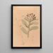 Iconographie der Orchideen Brasiliens Pl32 - João Barbosa Rodrigues — gerahmtes Bild an der Wand