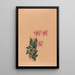Iconographie der Orchideen Brasiliens Pl54 - João Barbosa Rodrigues — gerahmtes Bild an der Wand