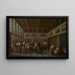Schlafzimmer von Sadko - Joost Cornelisz Droochsloot — gerahmtes Bild an der Wand