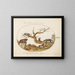 Marmotte, Hamster, Ratte, Feldmaus, Maulwurf und Coati - Joris Hoefnagel — gerahmtes Bild an der Wand
