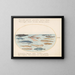 Planche 22: Fliegender Fisch, Aale und andere Fische - Joris Hoefnagel — gerahmtes Bild an der Wand