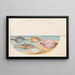 Planche 35 Die Unterseiten des Turbot und anderer Plattfische - Joris Hoefnagel — gerahmtes Bild an der Wand
