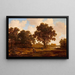 Le Bois de La Haye avec vue sur le Palais Huis ten Bosch - Joris van der Haagen — gerahmtes Bild an der Wand