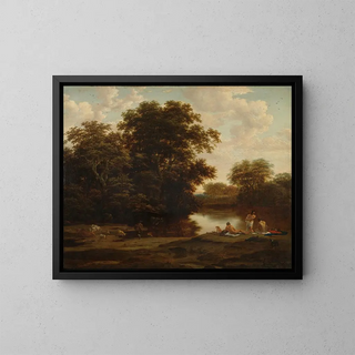 Joris van der Haagen - Landscape with Bathers.webp