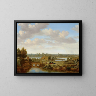 Joris van der Haagen - Panorama near Arnhem with the Rhine Gate.webp