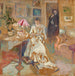 Jos Hessel et sa femme rue de Rivoli - Édouard Vuillard — in einem Innenraum präsentiert