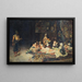 Im Harem - José Gallegos y Arnosa — gerahmtes Bild an der Wand