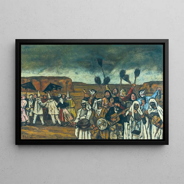 Jos Gutirrez Solana - The masquerade of the brooms.webp