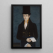 Portrait de Miguel Arochi y Baeza - José María Estrada — gerahmtes Bild an der Wand