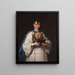 Portrait der Schwester María Antonia del Corazón de Jesús - José María Vázquez — gerahmtes Bild an der Wand