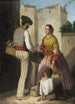 Blumenverkäuferin - José Roldán — Ansicht des Kunstwerks