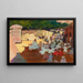 Die Strand von San Sebastián - José Villegas Cordero — gerahmtes Bild an der Wand