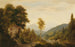 Winterlandschaft mit dekorativen Figuren - Josef Burgaritzky — Ansicht des Kunstwerks