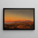 Bucht bei Valparaiso, Chile - Josef Carl Berthold Püttner — gerahmtes Bild an der Wand