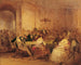 Gesellschaftsszene - Josef Danhauser — Ansicht des Kunstwerks