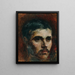 Portrait eines Gentlemans - Josef Engelhart — gerahmtes Bild an der Wand
