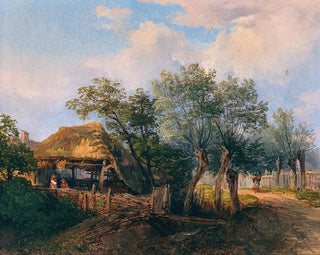 Josef Hger - A Village Idyll.webp