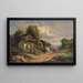Idylle champêtre - Josef Höger — gerahmtes Bild an der Wand