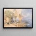Venedig - Josef Höger — gerahmtes Bild an der Wand