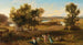 Ein idyllisches Landschaftsbild des Südens - Josef Hoffmann — Ansicht des Kunstwerks