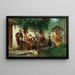 Filer une histoire - Josef Kinzel — gerahmtes Bild an der Wand