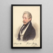 Graf Georg Esterházy von Galántha - Josef Kriehuber — gerahmtes Bild an der Wand