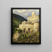 Château de Taufers - Josef Langl — gerahmtes Bild an der Wand