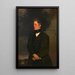 Franz Grillparzer Schriftsteller - Josef Matthias Aigner — gerahmtes Bild an der Wand