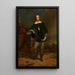 Ludwig Gabillon Schauspieler - Josef Matthias Aigner — gerahmtes Bild an der Wand
