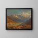 Bachstein bei Bad Gastein - Josef Mayr — gerahmtes Bild an der Wand