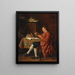 L'amoureux des livres - Josef Munsch — gerahmtes Bild an der Wand