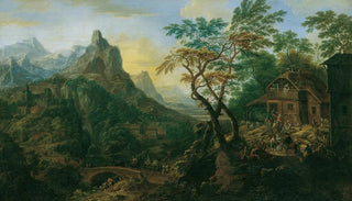 Josef Orient - Gebirgslandschaft.webp