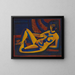 Viyayarutha - Josef Scharl — gerahmtes Bild an der Wand