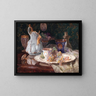 Josef Schuster - Stillleben Mit Ziergegenstnden.webp