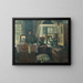 Innenraum - Josef Stoitzner — gerahmtes Bild an der Wand