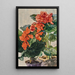 Begonien orange - Josef Stoitzner — gerahmtes Bild an der Wand
