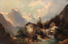 Mühle in den Bergen - Josef Thoma — Ansicht des Kunstwerks