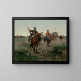 Josef Von Brandt - The Caravan.webp