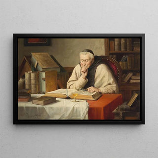 Josef WagnerHhenberg - Lesender Mnch.webp