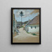 Rue du Dorf - Josef Wawra — gerahmtes Bild an der Wand