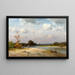 Sur l'Isar - Josef Willroider — gerahmtes Bild an der Wand