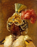 Sultane noire - Joseph Marie Vien — Ansicht des Kunstwerks