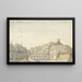 Maison Barbistein à Heinkensand - Joseph Adolf Schmetterling — gerahmtes Bild an der Wand