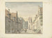 Straße im Dorf Oosterland auf Duiveland - Joseph Adolf Schmetterling — Ansicht des Kunstwerks