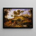 Apollon unter den thessalischen Hirten - Joseph Anton Koch — gerahmtes Bild an der Wand
