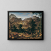 L'Oberland bernois - Joseph Anton Koch — gerahmtes Bild an der Wand