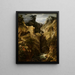 La Via Mala dans les Grisons - Joseph Anton Koch — gerahmtes Bild an der Wand